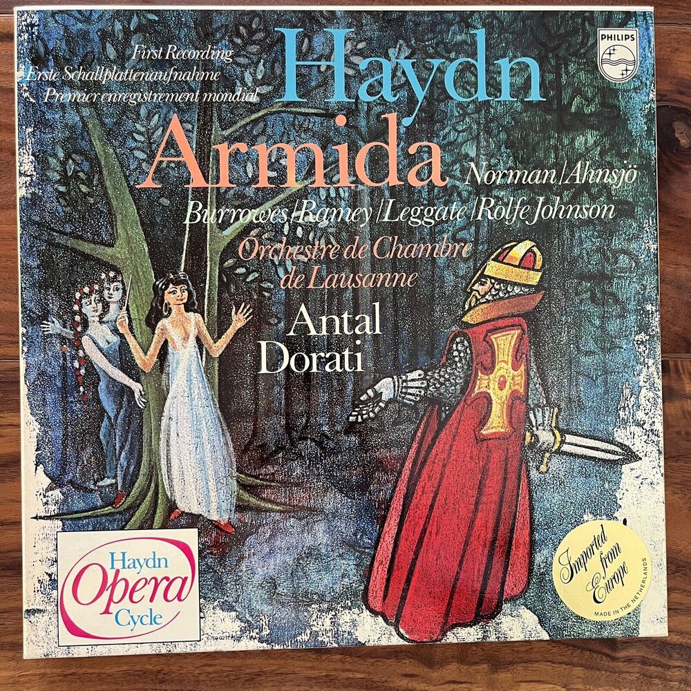 Haydn Armida Antal Dorati 3xVinyl LP Box Set 1979 Philips 6769 021
